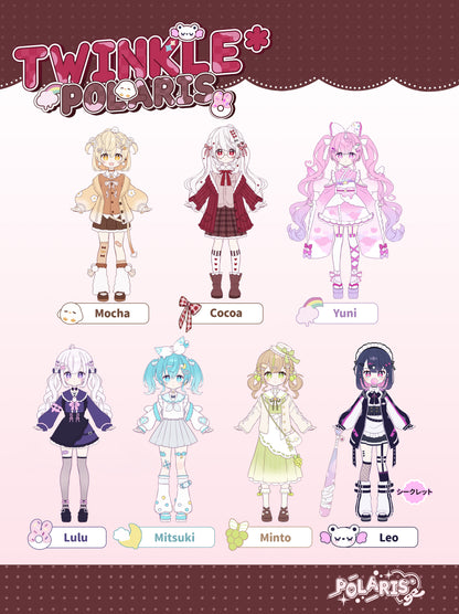 【予約販売】TWINKLE*POLARIS 1/8 スケール BJDブラインドドール