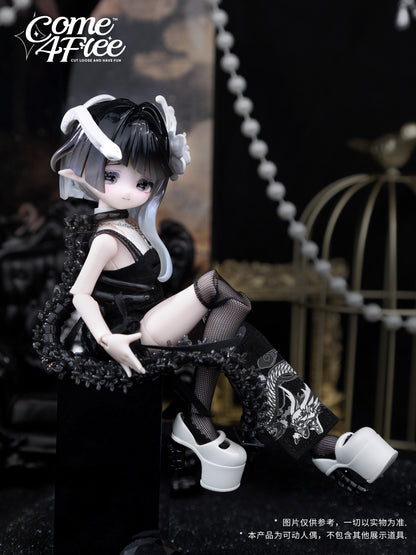 MINTY2海洋宝石 ルピナ色違い黒い脊蛇、ヴィノラ