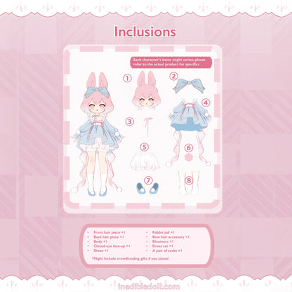 不可食用人形 跳月時間 兔宝シリーズ ブラインドドール